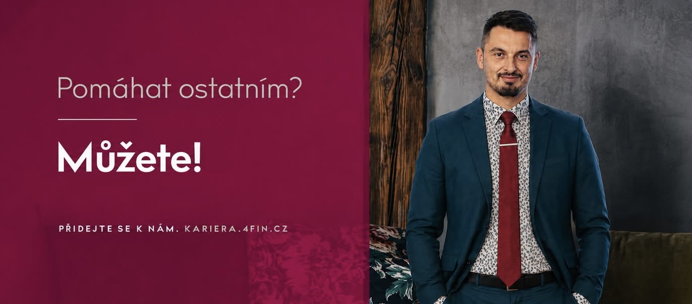 Martin Dajčar — Pomáhat ostatním? Můžete! Přidejte se k nám. kariera.4fin.cz